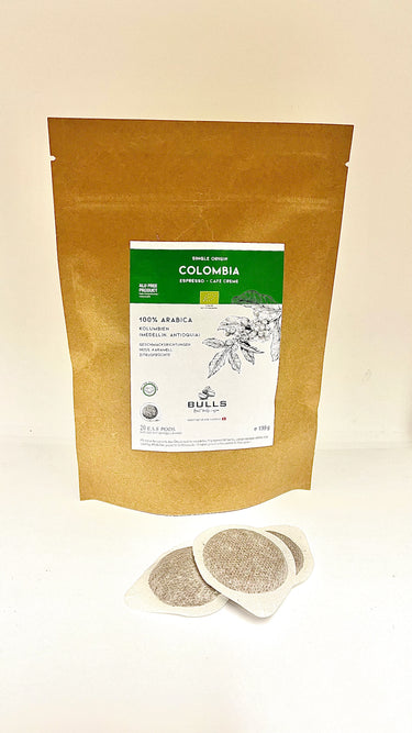 BULLS Single Origin COLOMBIA - Espresso/Lungo - E.S.E. Kaffeepads